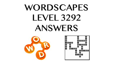 Wordscapes Level 3292 Answers