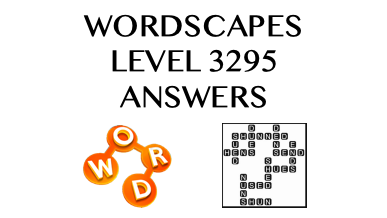 Wordscapes Level 3295 Answers