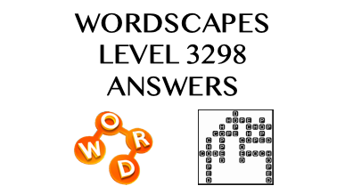 Wordscapes Level 3298 Answers