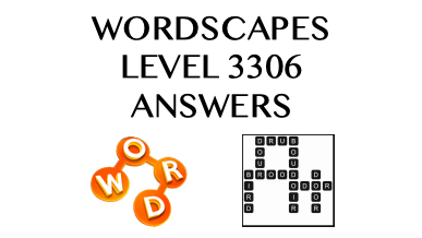 Wordscapes Level 3306 Answers