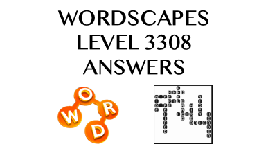 Wordscapes Level 3308 Answers