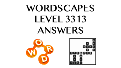 Wordscapes Level 3313 Answers