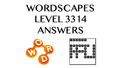 Wordscapes Level 3314 Answers