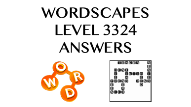 Wordscapes Level 3324 Answers