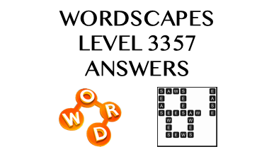 Wordscapes Level 3357 Answers