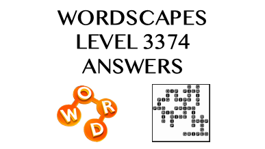 Wordscapes Level 3374 Answers