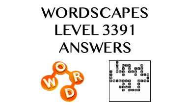 Wordscapes Level 3391 Answers