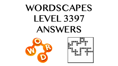 Wordscapes Level 3397 Answers