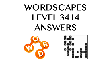 Wordscapes Level 3414 Answers