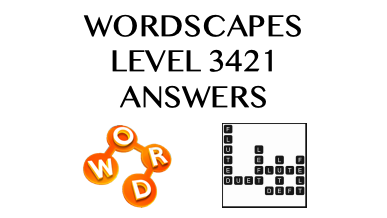 Wordscapes Level 3421 Answers