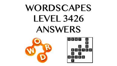 Wordscapes Level 3426 Answers
