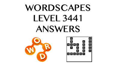 Wordscapes Level 3441 Answers