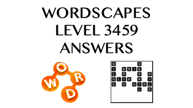 Wordscapes Level 3459 Answers