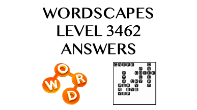 Wordscapes Level 3462 Answers