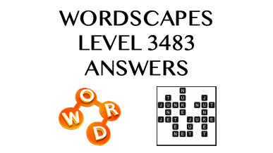 Wordscapes Level 3483 Answers