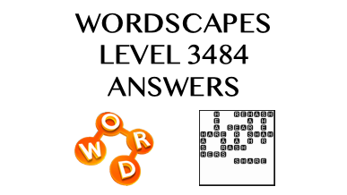 Wordscapes Level 3484 Answers