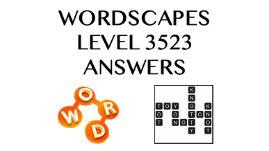 Wordscapes Level 3523 Answers