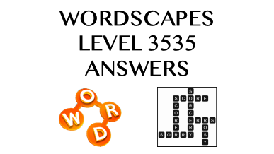 Wordscapes Level 3535 Answers