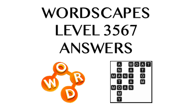 Wordscapes Level 3567 Answers