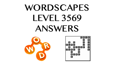 Wordscapes Level 3569 Answers