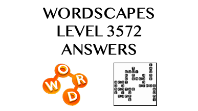 Wordscapes Level 3572 Answers