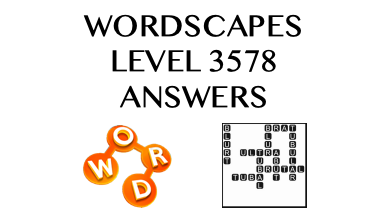 Wordscapes Level 3578 Answers