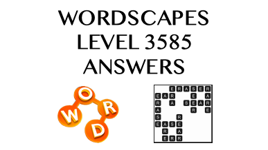Wordscapes Level 3585 Answers