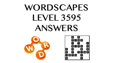 Wordscapes Level 3595 Answers