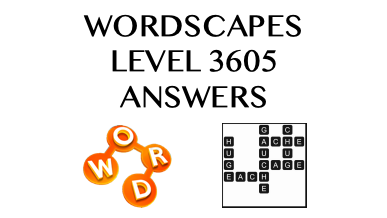 Wordscapes Level 3605 Answers