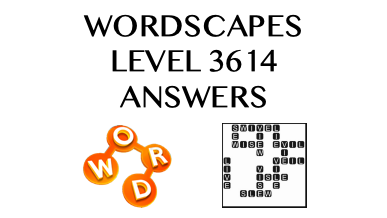 Wordscapes Level 3614 Answers