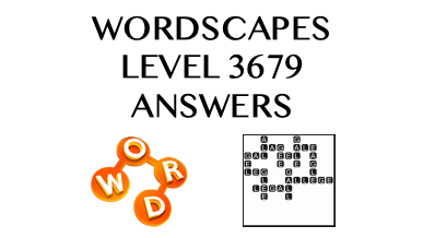 Wordscapes Level 3679 Answers