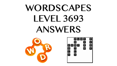 Wordscapes Level 3693 Answers