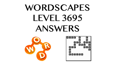 Wordscapes Level 3695 Answers