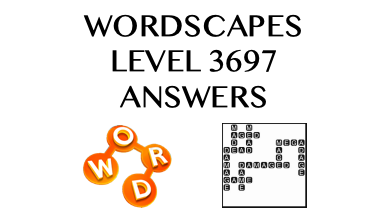 Wordscapes Level 3697 Answers