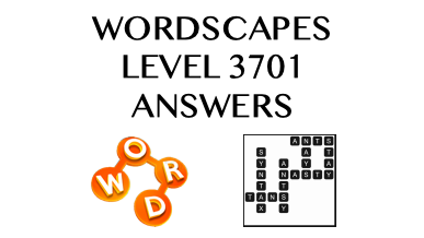 Wordscapes Level 3701 Answers
