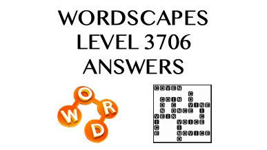 Wordscapes Level 3706 Answers