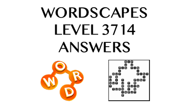 Wordscapes Level 3714 Answers