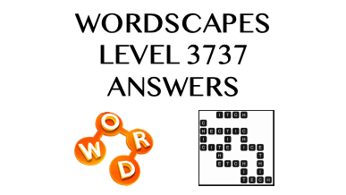 Wordscapes Level 3737 Answers