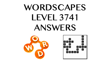 Wordscapes Level 3741 Answers