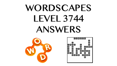 Wordscapes Level 3744 Answers