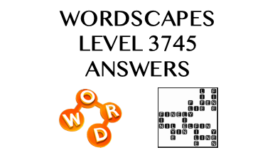 Wordscapes Level 3745 Answers