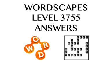 Wordscapes Level 3755 Answers