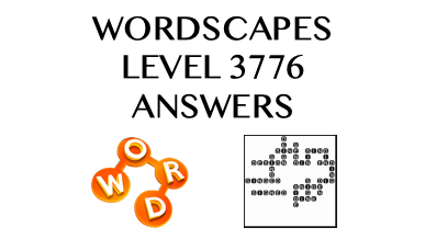 Wordscapes Level 3776 Answers