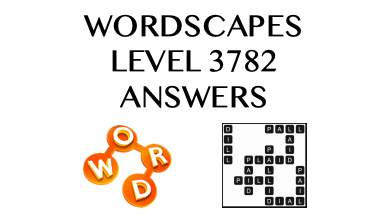 Wordscapes Level 3782 Answers