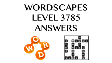 Wordscapes Level 3785 Answers