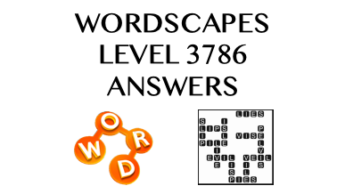 Wordscapes Level 3786 Answers