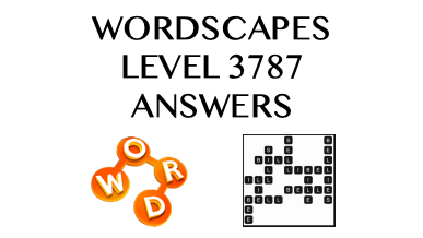 Wordscapes Level 3787 Answers