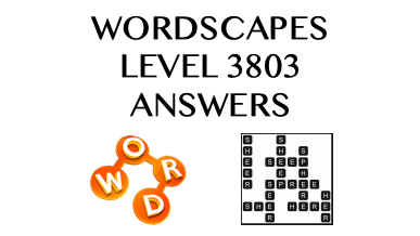 Wordscapes Level 3803 Answers