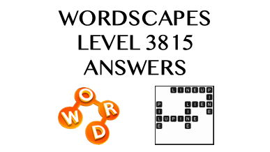 Wordscapes Level 3815 Answers