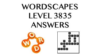 Wordscapes Level 3835 Answers